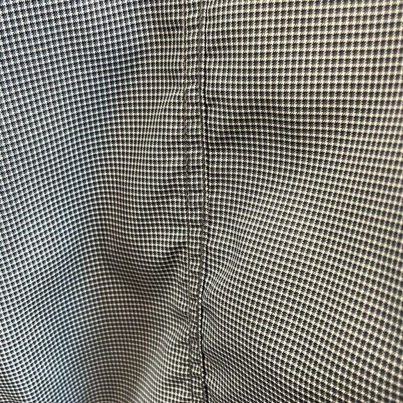 Realtree Navy Blue & White Check Outdoor Active Short Sleeve Button Down Large - Picture 4 of 7